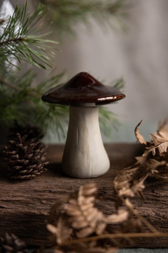 Grzybek Skogsby Storefactory brązowy