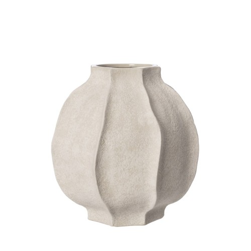 Wazon  Stoneware  d18 h18 naturwhite Ernst     