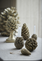 Ozdoba Serafina pine cone   Lene Bjerre h 8,2cm L. Gold