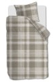 Zestaw pościeli Pościel Pościel Tartan Check Sand  Maison 140x200/220 beżowa
