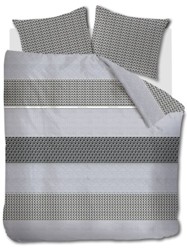 Zestaw pościeli Pościel Pościel Lawrence Blue Grey Riviera Maison 200x200/220 niebiesko/szara 
