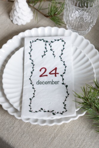 Papierowe serwetki 24 december Storefactory      