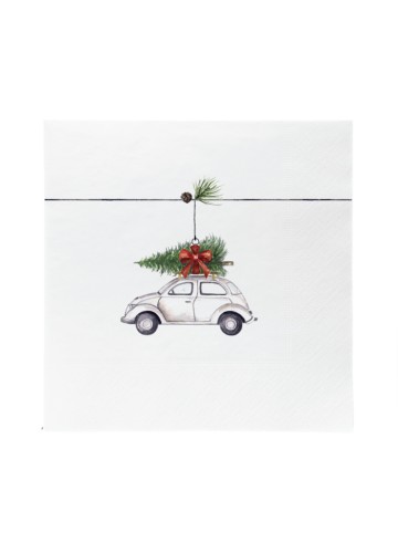 Papierowe serwetki  Sögne Xmas Car