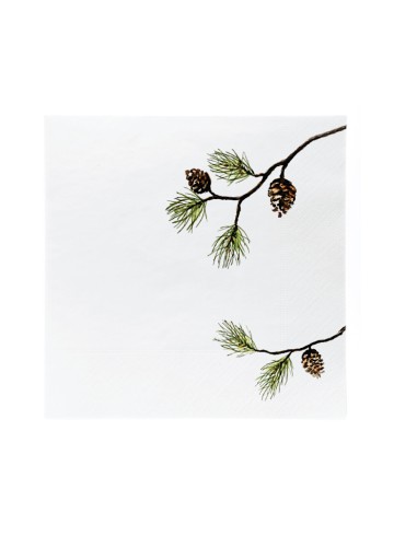 Papierowe serwetki  Sögne  Szyszki