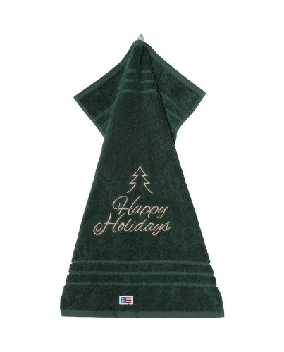Ręcznik Original towel juniper happy holidays, green  Lexington  green 50x70 