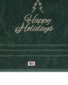 Ręcznik Original towel juniper happy holidays, green  Lexington  green 50x70