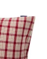 Zestaw pościeli Checked cotton flannel bed set, red/beige  Lexington