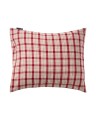 Zestaw pościeli Checked cotton flannel bed set, red/beige  Lexington