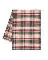 Bieżnik Checked organic cotton runner, green/red/beige Lexington   250 cm