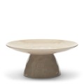 Patera Portofino Cake Stand flax Riviera Maison