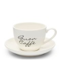 Filiżanka Buon Caffe Cup &amp; Saucer Riviera Maison