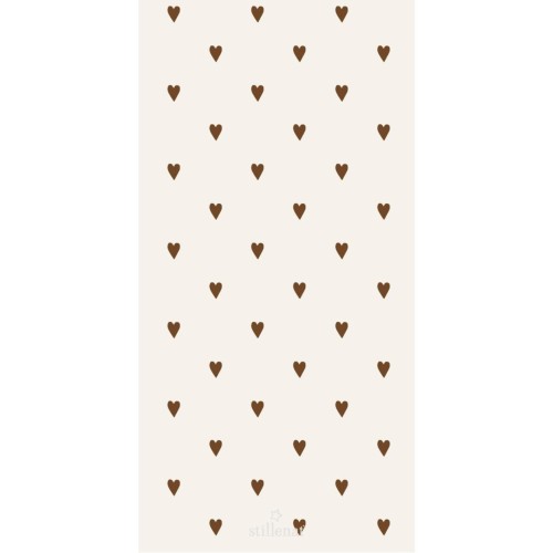 Papierowe serwetki  hearts  IB Laursen 10 x 20 cm  