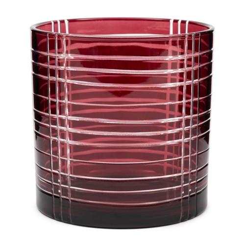 Świecznik Tartan Votive M  Riviera Maison   