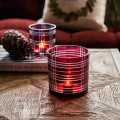Świecznik Tartan Votive M Riviera Maison