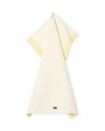 Ręcznik kuchennyStriped linen blend kitchen towel, yellow/white Lexington