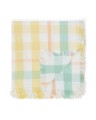 Obrus Checked linen blend tablecloth Lexington  150x250