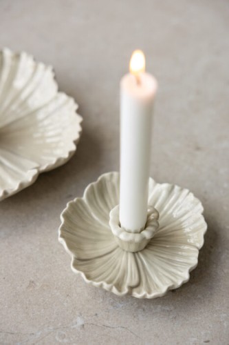 Świecznik Botanik small beige   Storefactory 