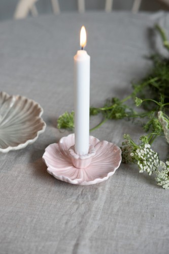 Świecznik Botanik Small light pink  Storefactory    