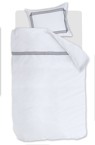 Zestaw pościeli RM Leandro Navy Riviera Maison  140x200/220  