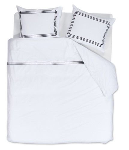 Zestaw pościeli RM Leandro Navy Riviera Maison  200x200/220 