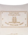 Poduszka Striped beige organic cotton pillow, 30x40  Lexington