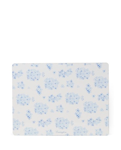 Podkładki Laminated double-sided placemat, blue/white (set of 2)  Lexington  30x40