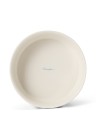 Miska dla psa Dog bowl in striped stoneware, blue/white Lexington