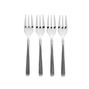 Widelczyk do ciasta Delia cake Fork Silver 4 szt