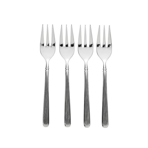 Widelczyk do ciasta Delia cake Fork Silver 4 szt