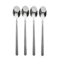 Łyżeczka Delia Cafe Latte Tea Spoon Fork Silver 4 szt