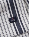 Bieżnik Icons striped oxford runner, white/blue
