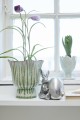 Wazonik Dalupa hyacinths light green  Lene Bjerre
