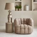 Fotel obrotowy  Arosa Swivel Armchair Taupe Riviera Maiosn