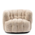 Fotel obrotowy  Arosa Swivel Armchair Natural Riviera Maiosn