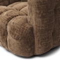 Fotel obrotowy Arosa Swivel Armchair Brown Riviera Maison