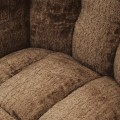 Fotel obrotowy Arosa Swivel Armchair Brown Riviera Maison