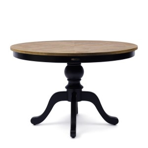 Stół Le Marais DT Black Riviera Maison 120cm