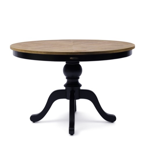 Stół Le Marais DT Black Riviera Maison 120cm