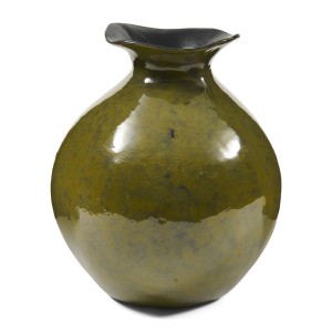 Wazon Lunaro Vase Wide Forest Green Riviera Maison    
