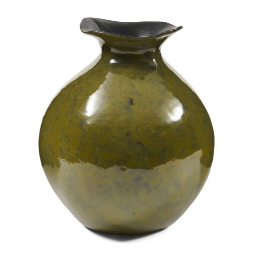 Wazon Lunaro Vase Wide Forest Green Riviera Maison    