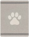 Kocyk Paw 100x140 grey