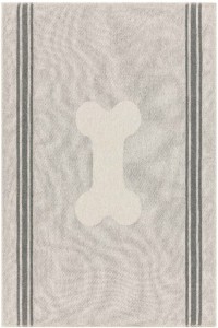 Mata dla pieska Bones 120x80 grey