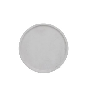Taca marmurowa Ellia tray Ø25 cm. white Lene Bjerre    