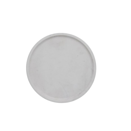 Taca marmurowa Ellia tray Ø25 cm. white Lene Bjerre    
