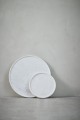 Taca marmurowa Ellia tray Ø25 cm. white Lene Bjerre