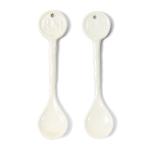 Łyżeczki Portofino Spoons  Riviera Maison White  2szt 