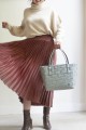 Torba na zakupy Paris Shopper  Handed By sage green