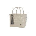 Torba na zakupy Mini Paris Shopper  Handed By pale grey