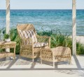 Fotel Dawn Exterior Lounge Chair Sika Design Natural