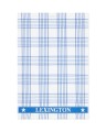 Ręcznik kuchennyChecked organic cotton terry kitchen towel, white/blue Lexington